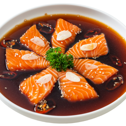 V sea - แซลมอน&กุ้งดองซีอิ้ว พระราม 9