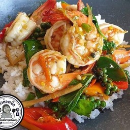 ข้าวราดผัดฉ่า