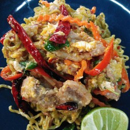 หมี่หยกผัดขี้เมา