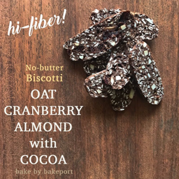 Biscotti- Oat Choco Cranberry Almond