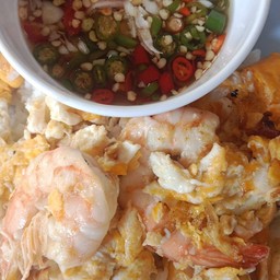 ไข่ขยี้กุ้ง