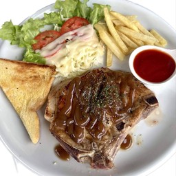 สเต็กหมูพอร์คชอป