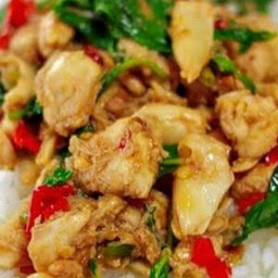 กระเพราไก่