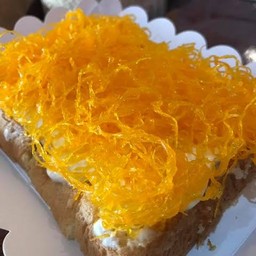 ปังปิ้งวิป+ฝอยทอง