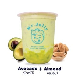 อโวคาโด้อัลมอนต์โยเกิร์ต