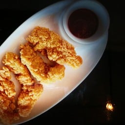 สันในไก่ทอด