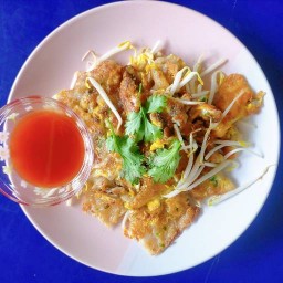 หอยทอด  บ้าน ณดา