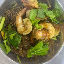 กุ้งอบวุ้นเส้น