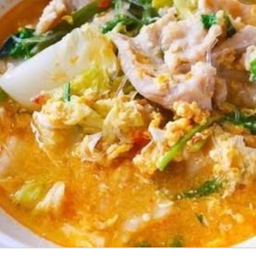 สุกี้แห้งไก่