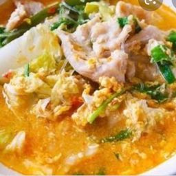 สุกี้น้ำไก่ น้ำจิ้มหมาล่า