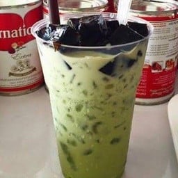 ชาเขียวเฉาก๊วย 仙草+绿茶