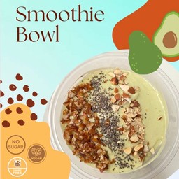 Smoothie bowl สมูตตี้แบบถ้วยพร้อมท้อปปิ้ง