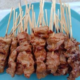 ร้านลองแลหมูปิ้งโบราน