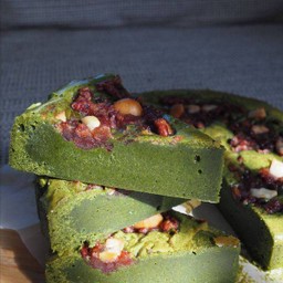 Matcha Red Bean Brownie
