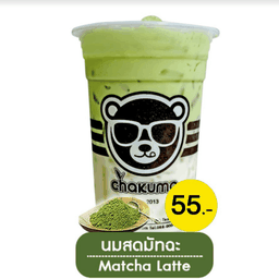 นมสดมัทฉะลาเต้