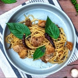 สปาเกตตีปลาสลิด