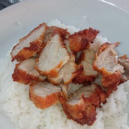 หมูหวานราดข้าว