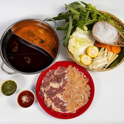 ชาบูไก่เนื้อ มหาลัย
