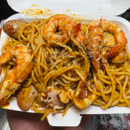 สปาเก็ตตี้ ซอสกุ้งถัง