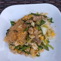 สุกี้แห้งหมู