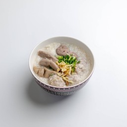 โจ๊กหมู+เครื่องใน