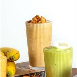 กล้วยคาราเมลครัวซองต์กรอบปั่น