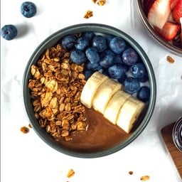 บลูเบอรี่กล้วยโยเกิร์ต