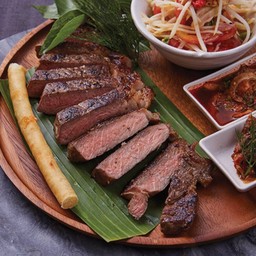 สเต็กเนื้อโคขุนออสเตรเลีย