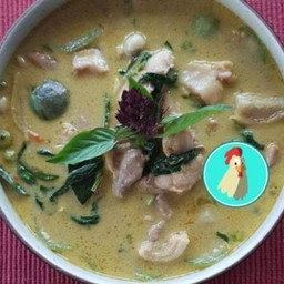 แกงเขียวหวานไก่ขุนช้าง(สูตรโบราณ)