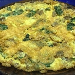 ไข่เจียวกากหมู