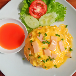 ข้าวไข่ข้นแฮม