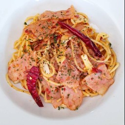 สปาเก็ตตี้พริกแห้ง