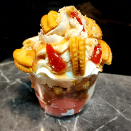 Ritz cheese sundae