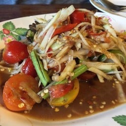 ร้านแซ่บกลางสวน