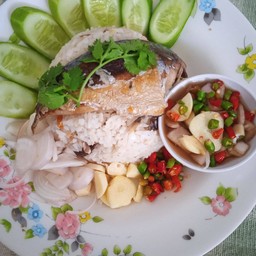 ข้าวคลุกปลาทู(ข้าวแมว)