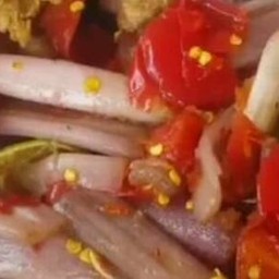 ตำสายบัวปูปลาร้า