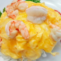 ข้าวไข่ข้นกุ้ง