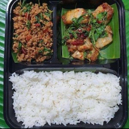 สองใจ หมูสับ+หมูกรอบ Boxset