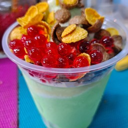 ปังเย็นแคนตาลูปนมสด