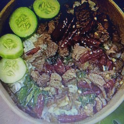 ข้าวกระเพราเนื้อ By  มาติน (ฮาลาล)