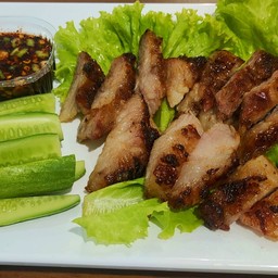 หมูย่างแจ่วผัว นครปฐม