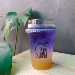 นํ้าผึ้งอัญชัญมะนาวโซดา