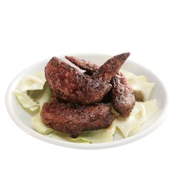 ปีกไก่ทอดรสซอสดำ