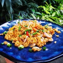 ไข่คั่วเคย