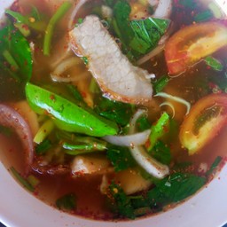 ต้มแซ่บคอหมูย่าง