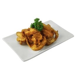 หนังไก่ทอด