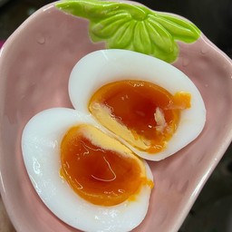 ไข่ต้มยางมะตูม 3ลูก พร้อมน้ำจิ้ม