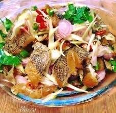 ยำปลาสลิด