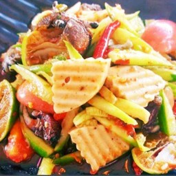 ตำแตงหมูยอปลาร้า