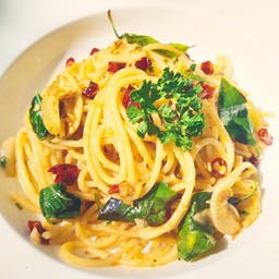 สปาเก็ตตี้พริกแห้ง